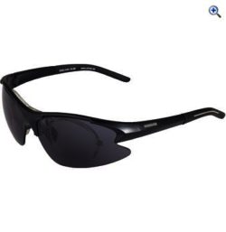 Sinner Fushion II Sport Sunglasses (Black/Interchangeable) - Colour: Shiny Black